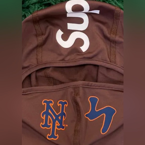 Supreme NY Mets MLB Balaclava New - Picture 2 of 2